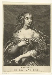 Louise Françoise de La Baume Le Blanc de la Vallière portréja