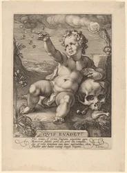 A mulandóság allegóriája ("Homo Bulla")