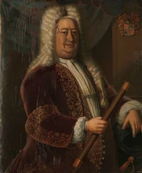 Dirk van Cloon (1730-1735) Dirk van Cloon, Holland Kelet-India főkormányzójának portréja
