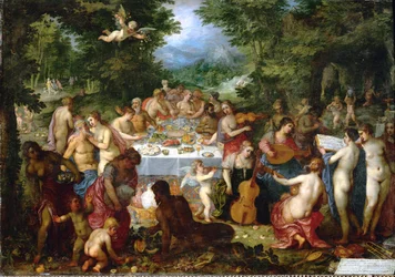 Istenek ünnepe (olaj, réz)