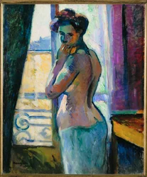 Mme. Manguin, terhes (olaj, vászon)