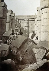 Karnaki templom, kb. 1900