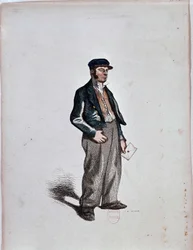 A biztos (Faktor) Henri Monnier c. 1850