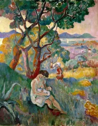 Saint-Tropez, kilátás a Demière villából
