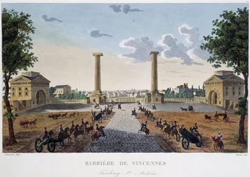 Vincennes sorompója – a „” Párizsi kilátásban