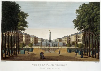 Place Vendôme, kilátás a kertre – Courvoisier Párizs