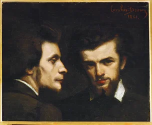 Festők Henri Fantin-Latour (festmény vászonra)