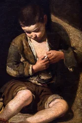 A fiatal koldus Murillo után