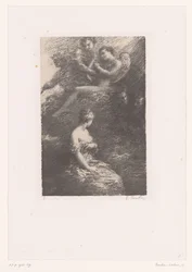 Marguerite megjelenik Faustnak és Mephistonak a mennyből Faust kárhozata. Marguerite jelenése Hector Berlioz élete és művei (sorozat címe)