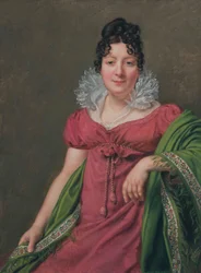 Marie Thérèse Étiennette Bourgoin, írta Henri-François Riesener