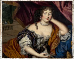 Louise Renee de Penancoet de Keroual (1649-1734) Portsmouth és Aubigny hercegnője – Louise Renee de Penancoet de Keroualle portréja, II. Károly angol király (1630-1685) kedvenc szeretője