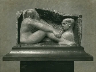 Odalisque (Férfi és Nő) 1912-13 (alabástrom)
