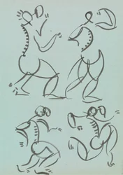 Két teljes alakos figura