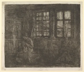 A varrónő, kb. 1863.
