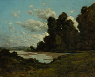 A Loire folyó Neversben, 1901.