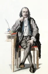 Pierre Corneille (1606-1684) Geoffroy rajzol