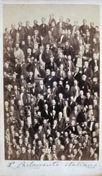 AZ ELSŐ OLASZ PARLAMENT 1861