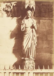 Krisztus szobra, Reims székesegyház