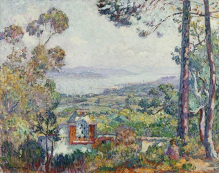 Saint-Tropez kikötője, 1906