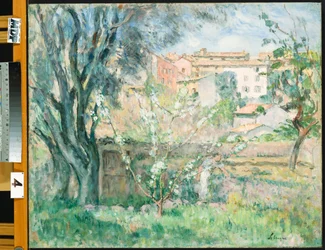 A művész kertje Cannetben, 1931