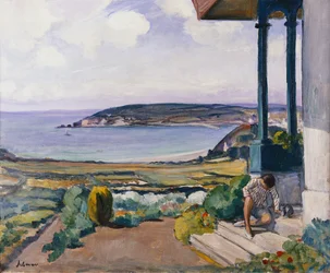A kert a Morgat-öbölben, 1924