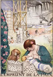 A békekölcsön – poszter: Henri Lebasque (1865-1937)