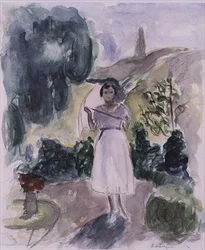 Séta (akvarell)