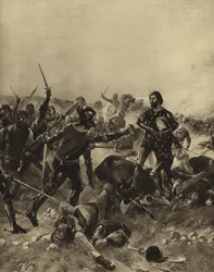 Poitiers-i csata, 1356 (mélynyomás)