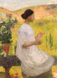 A kék ruha, 1917
