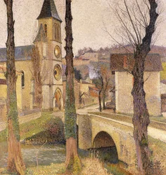 A híd Bastide-du-Vertben; A híd a Bastide-du-Vertnél, 1920 körül