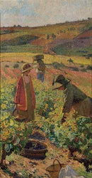 A szedés; La cueillette, 1925 körül