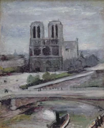 Notre Dame (olaj, vászon)