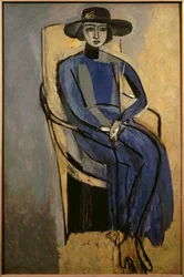 Greta Prozor portréja 1916 (olaj, vászon)