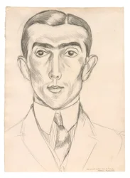 Léonide Massine portréja
