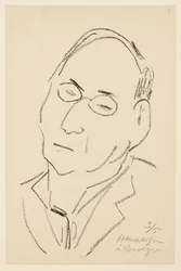 Paul Léautaud portréja