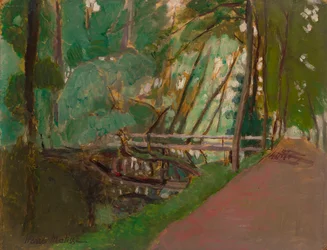 Sous-bois, 1902-1903 körüli (olaj, papír, panelen)