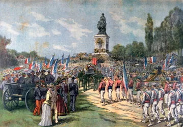 A Mars-la-Tour-i csata évfordulója, 1870. augusztus 16., 1892.