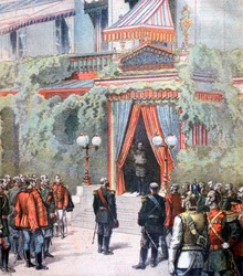 Közlemény Sándor orosz cár egészségi állapotáról, Livadia palota, Szentpétervár, Oroszország, 1894
