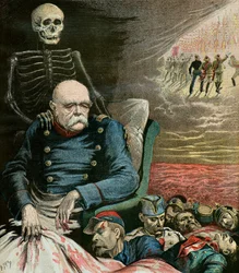 Otto Von Bismarck karikatúra portréja