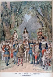 Chilperic, Varieták Színháza, 1895