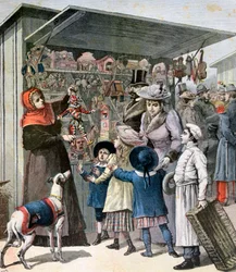 Újév napja, Párizs, 1892