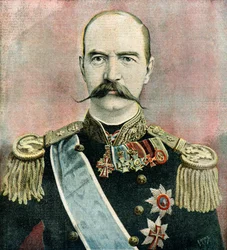 I. György görög király portréja