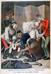 Németország, Ausztria és Olaszország hármas szövetségének megújítása, 1896