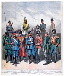 Orosz lovasság, 1892