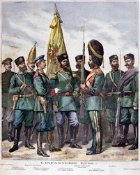 Orosz gyalogság, 1892