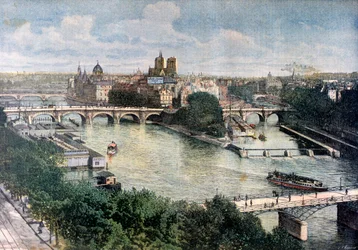Párizs látképe, 1892