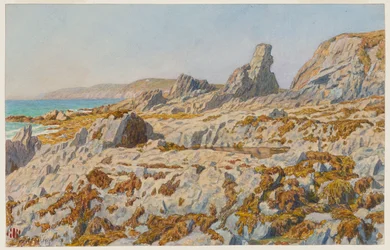 Pors Léonnec partja apálykor. Morgat