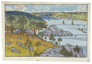 A Trieux torkolata Loguivy-nál