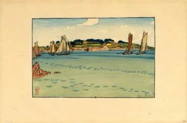 Henri Rivière, Gabares elöl…