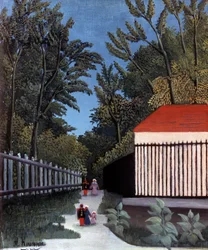Kilátás a Montsouris Parkra, 1910
